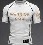 Rashguard Blanca Warrior of God